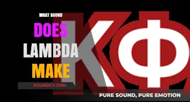 What Sound Does Lambda Make? Exploring the Silence of a Symbol