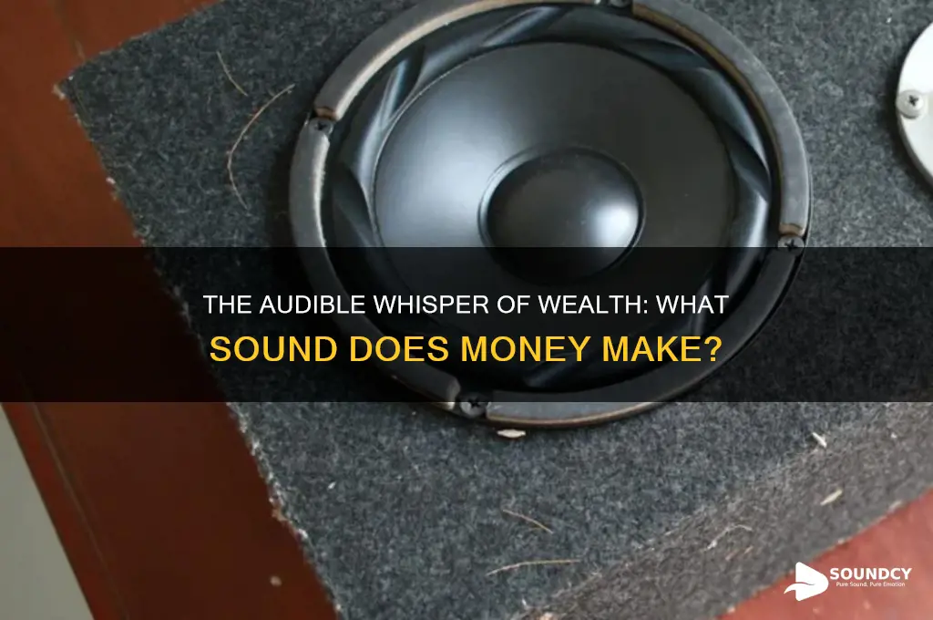 what sound does money make
