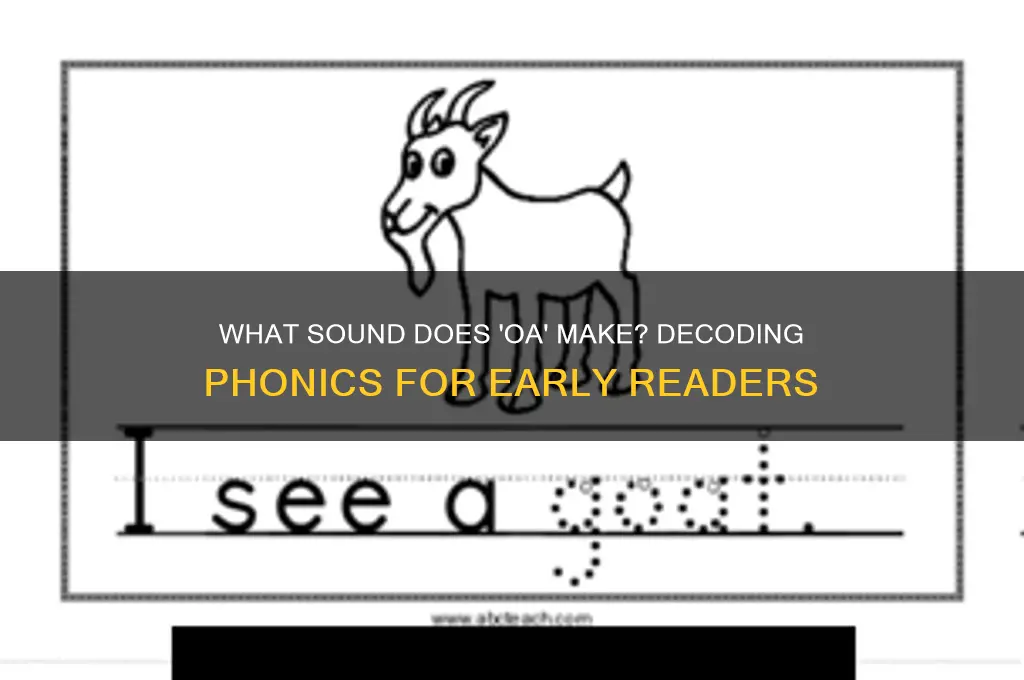 what sound does oa make