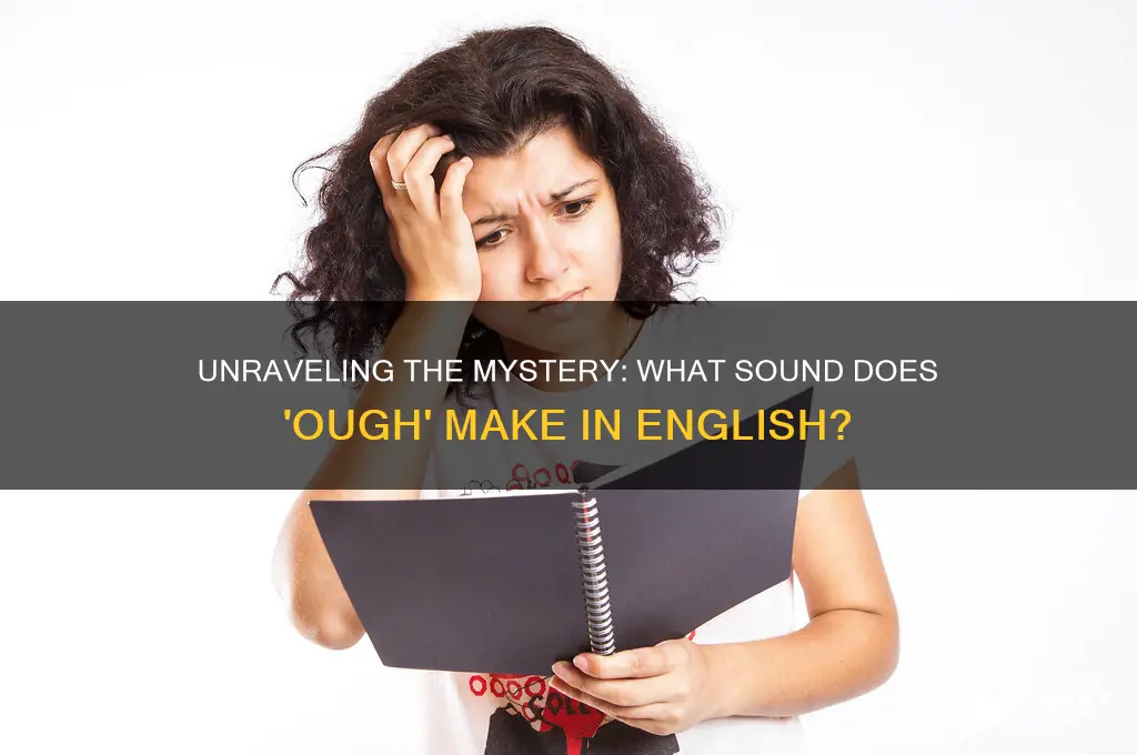 what sound does ough make