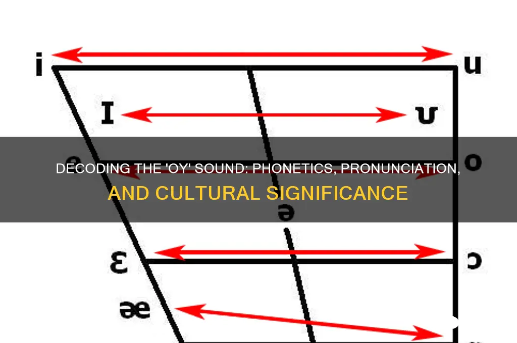 what sound does oy make