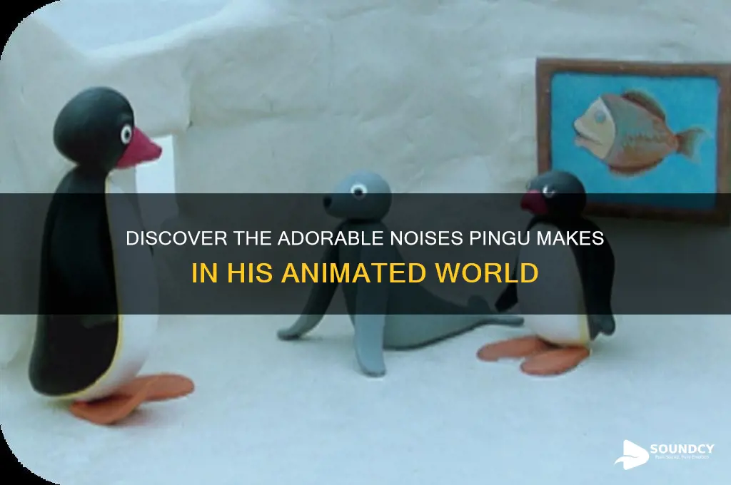 what sound does pingu make