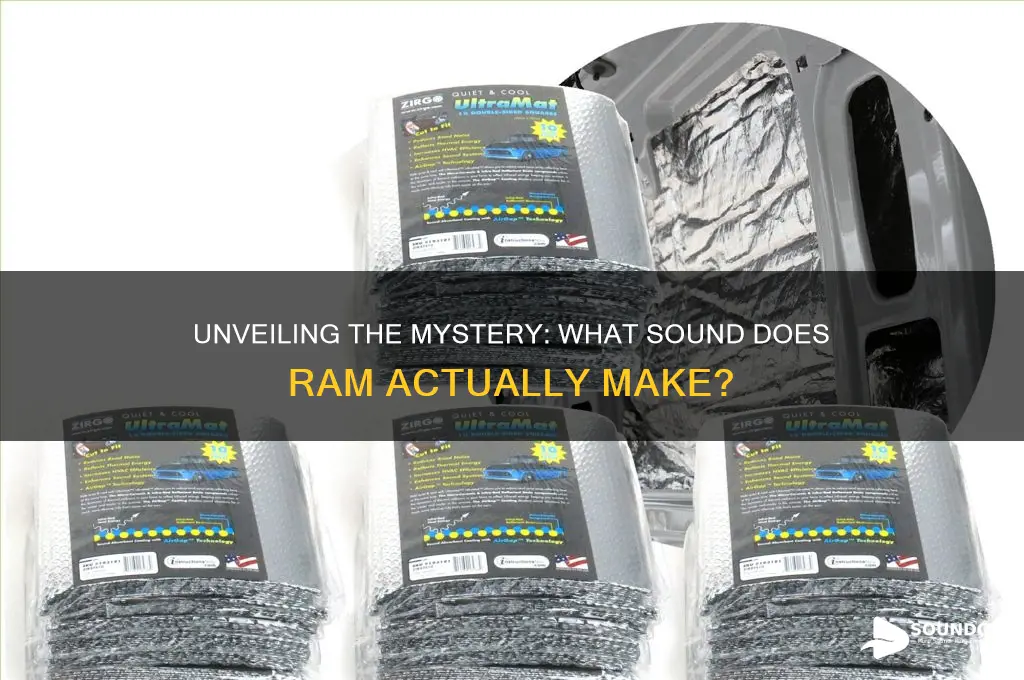 what sound does ram make