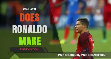 What Sound Does Ronaldo Make? Exploring His Iconic On-Field Noises