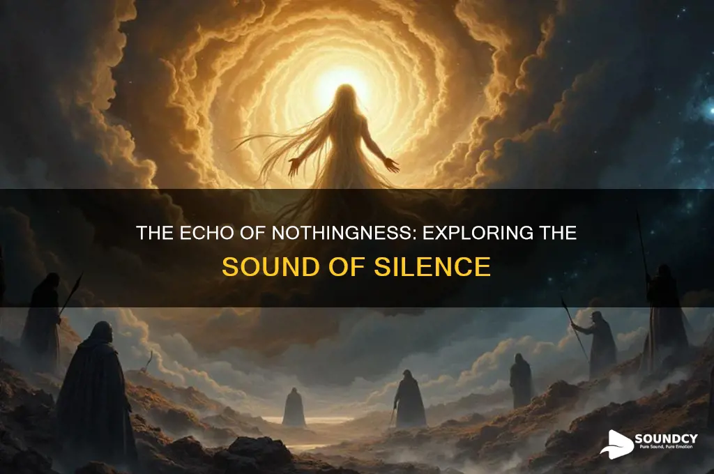 what sound does silence make