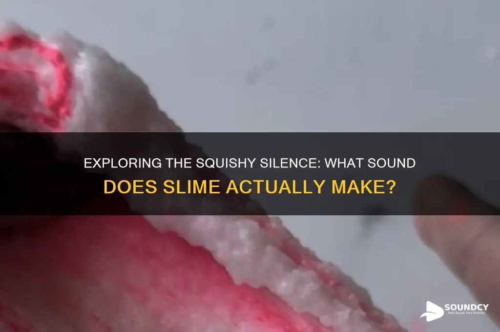 what sound does slime make