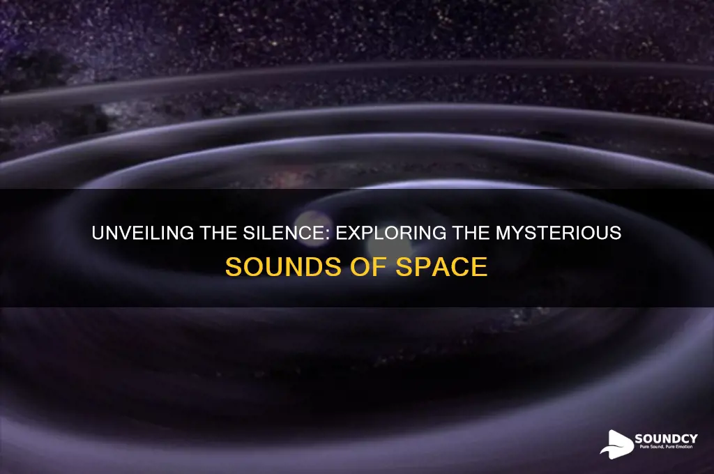 what sound does space make