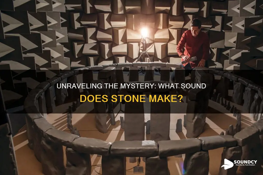 what sound does stone make