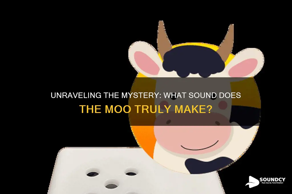 what sound does the moo