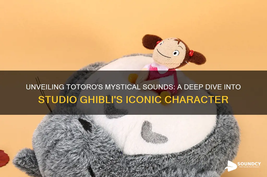 what sound does totoro make