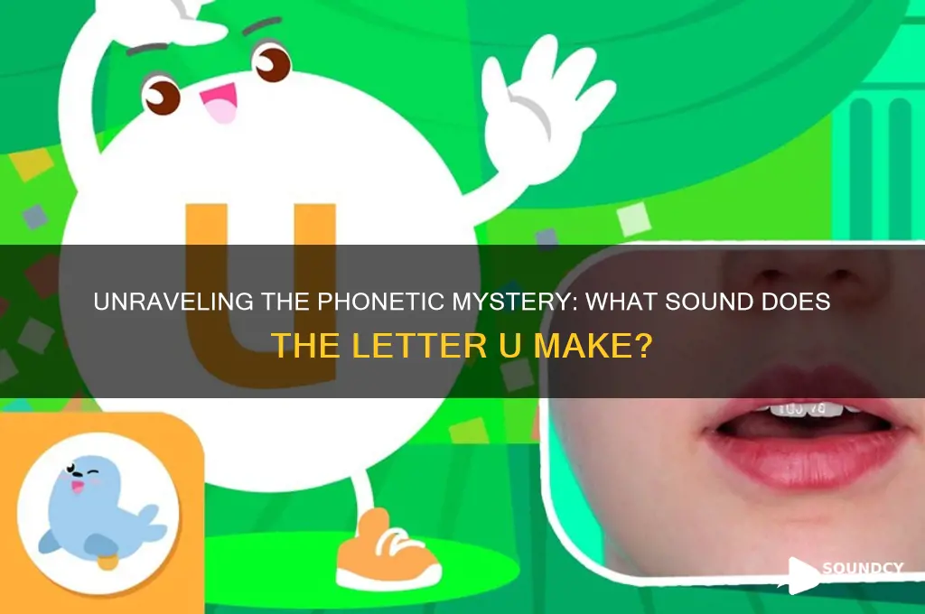 what sound does u make