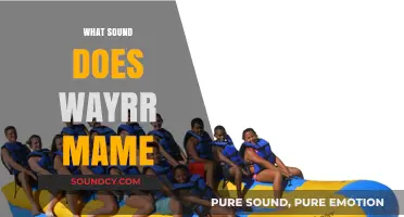 Unraveling the Mystery: What Sound Does Wayrr Mame Make?