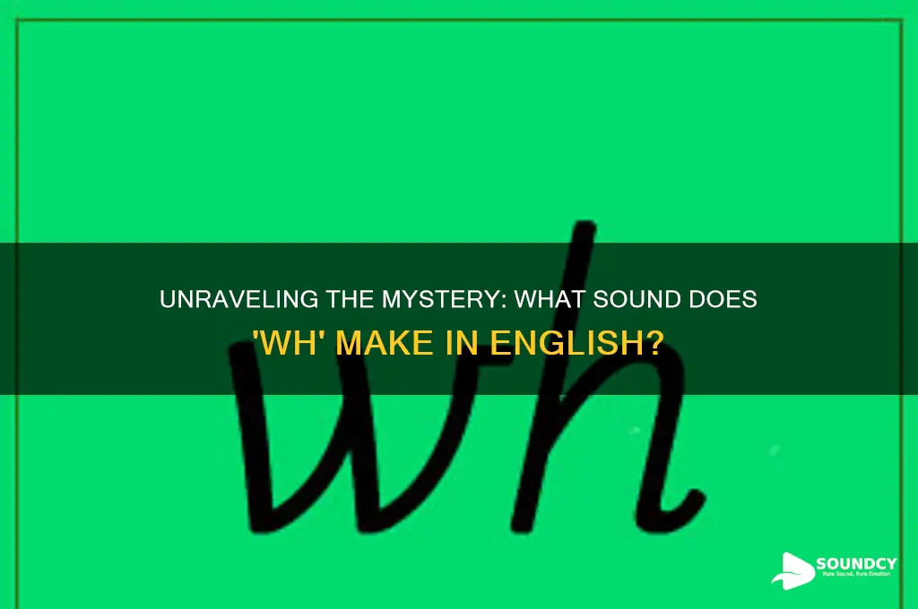 what sound does wh make