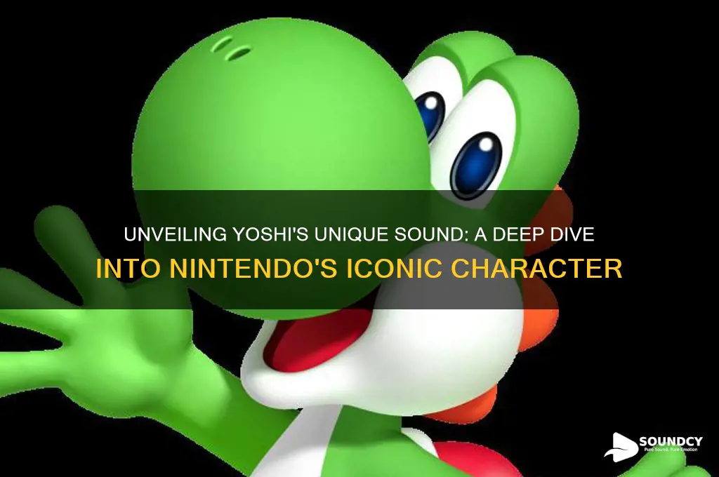what sound does yoshi make