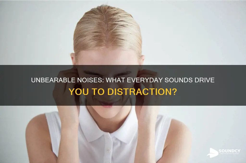 what sound drives you crazy