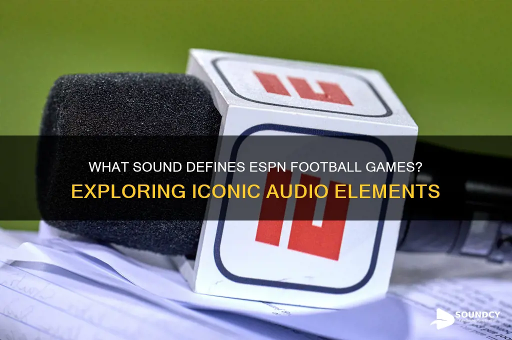 what sound espn football games