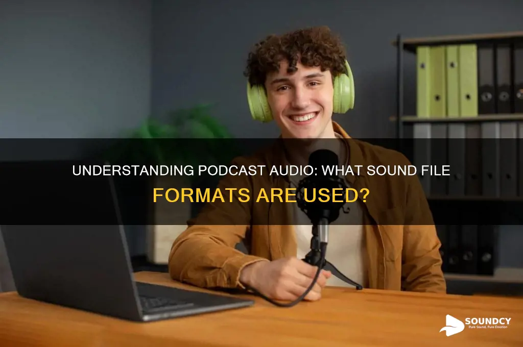 what sound file are podcasts