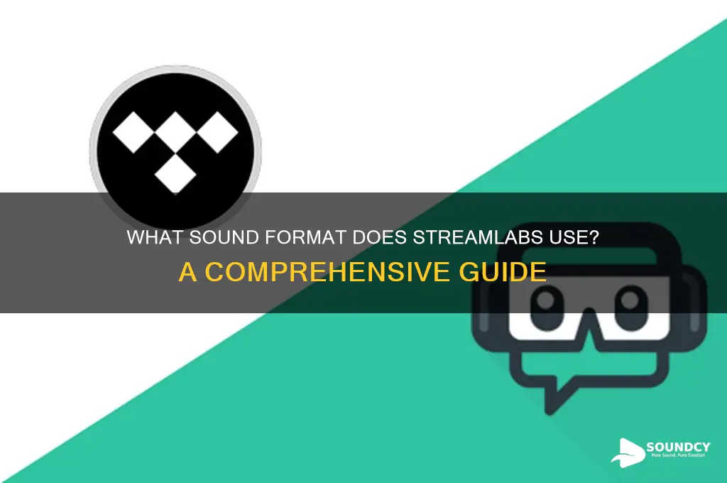 what sound format stream labs