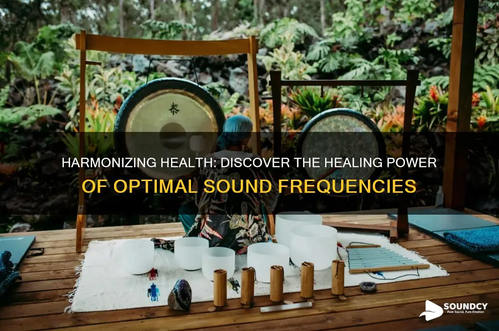 what sound frequency promotes healing