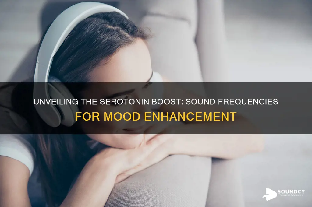what sound frequency releases seratonin