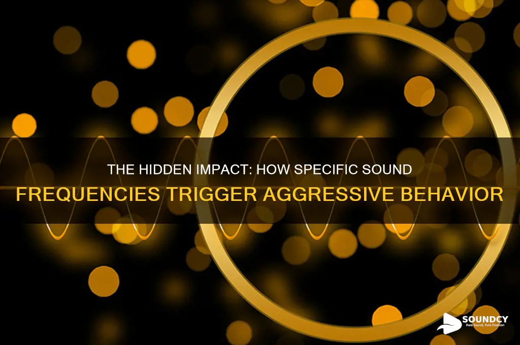 what sound hz causes violence