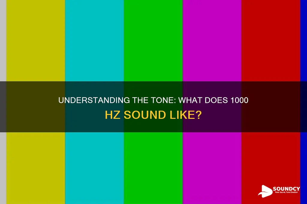 what sound is 1000 hz