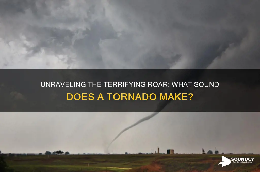 what sound is a tornado