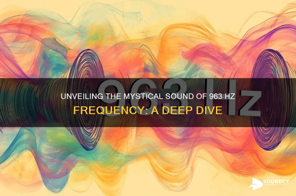 what sound is frequency 963