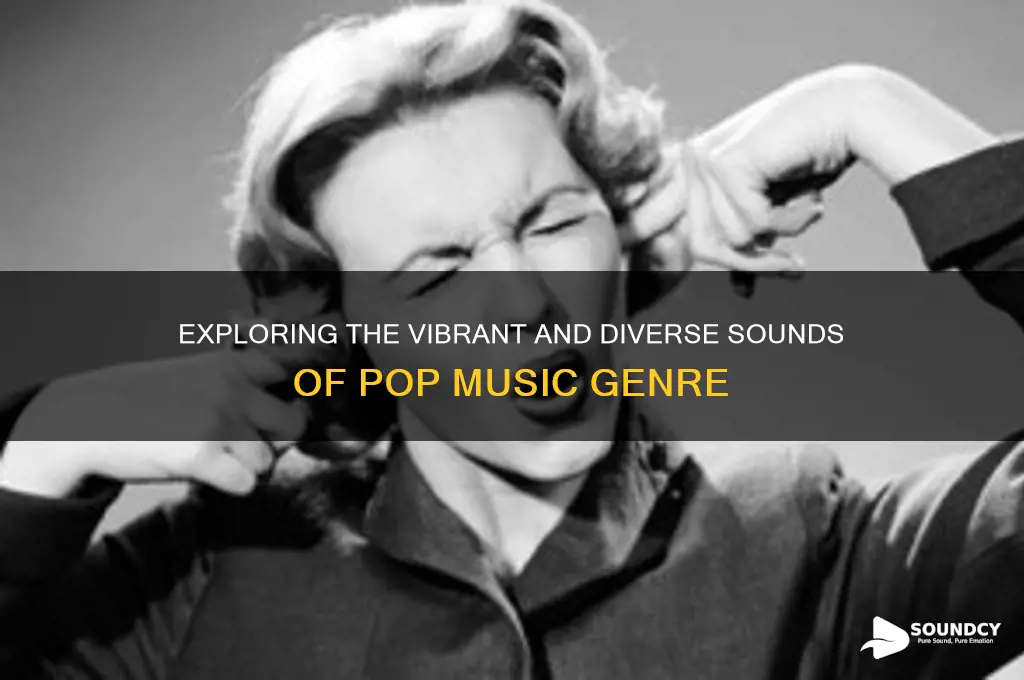 what sound is pop genre