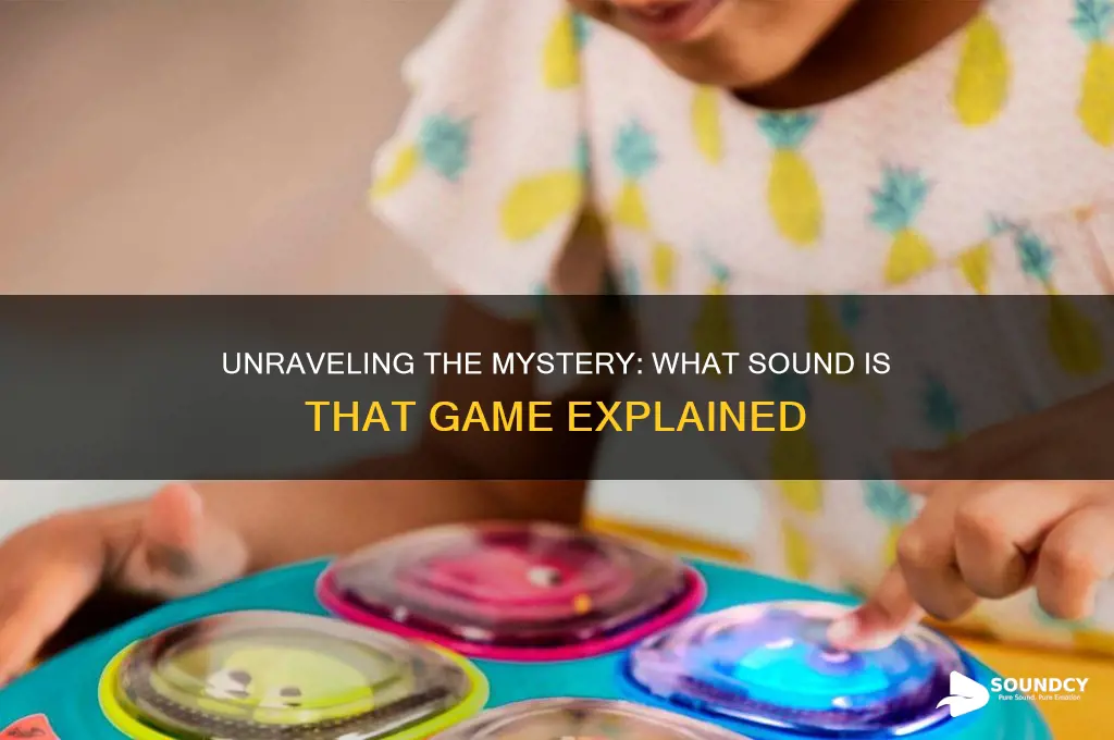 what sound is that game