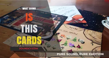 Unraveling the Mystery: What Sound Do These Cards Make?