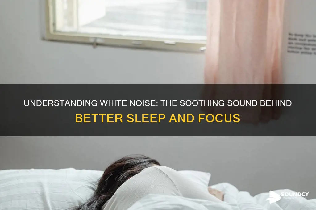 what sound is white noise