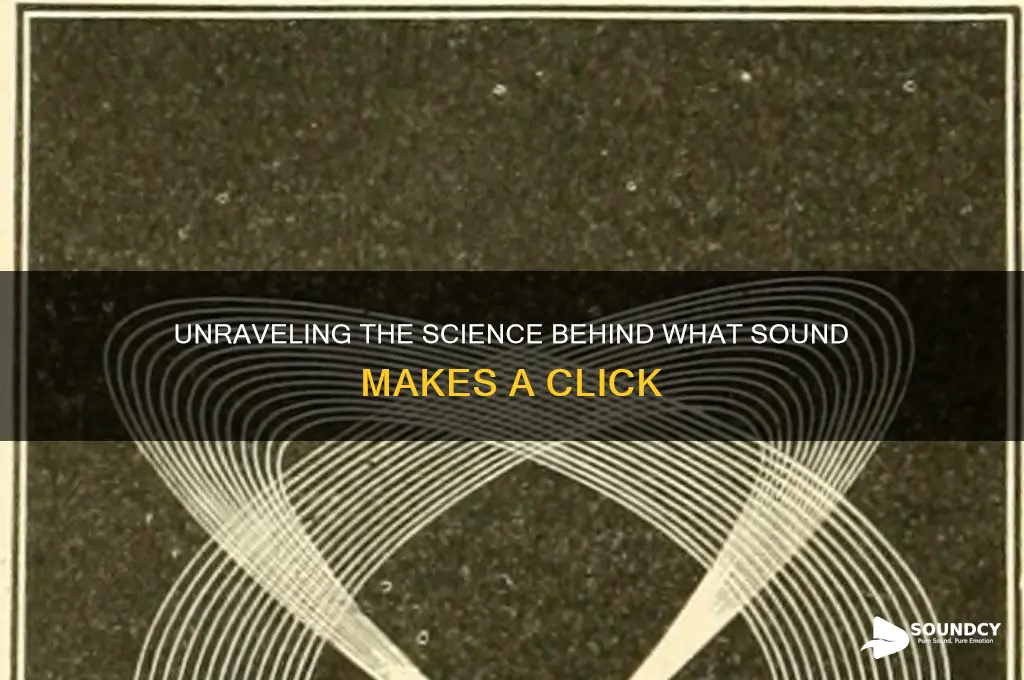 what sound makes a click