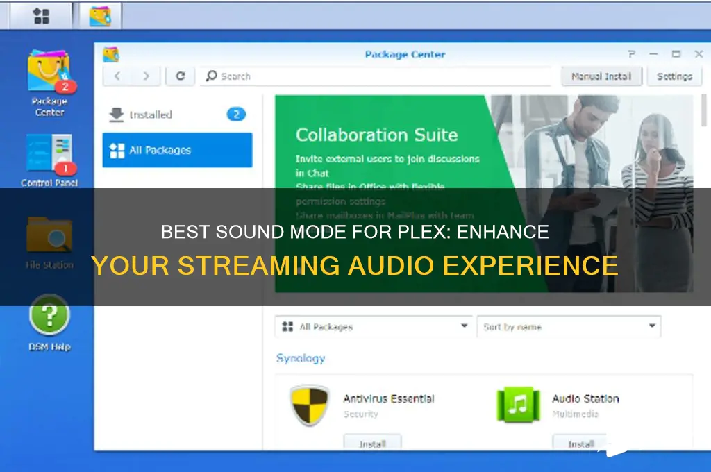 what sound mode for plex
