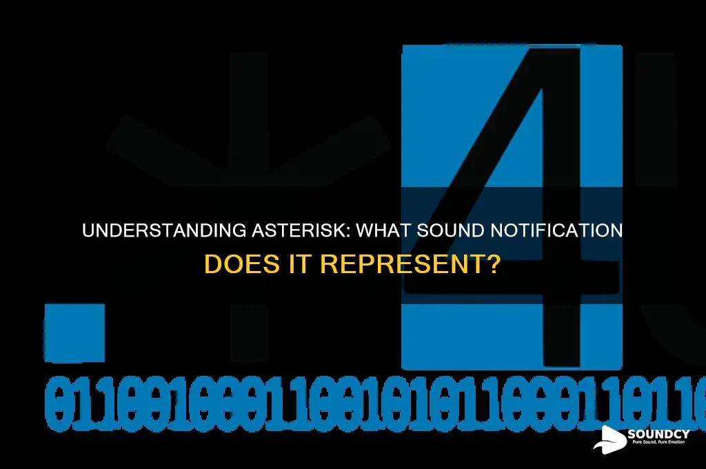 what sound notification is asterisk