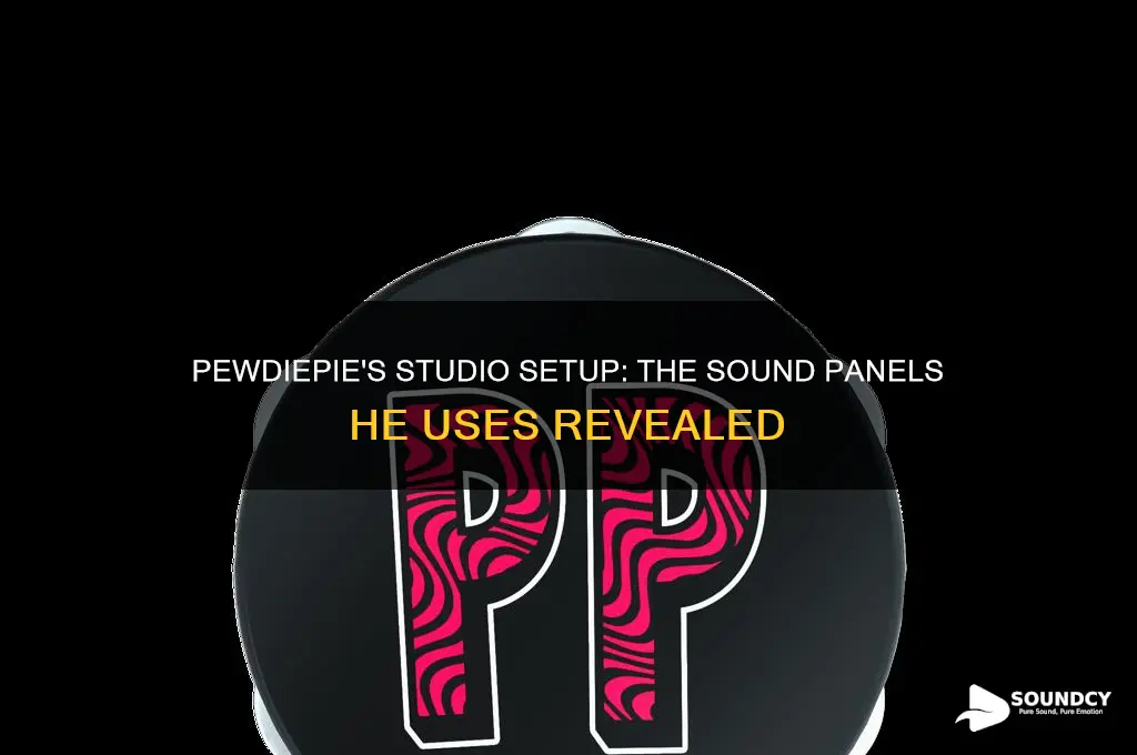 what sound panels does pewdiepie