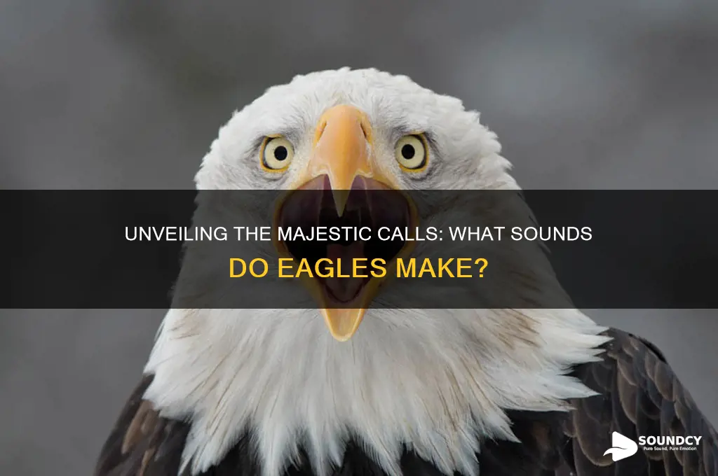 what sound to eagles make