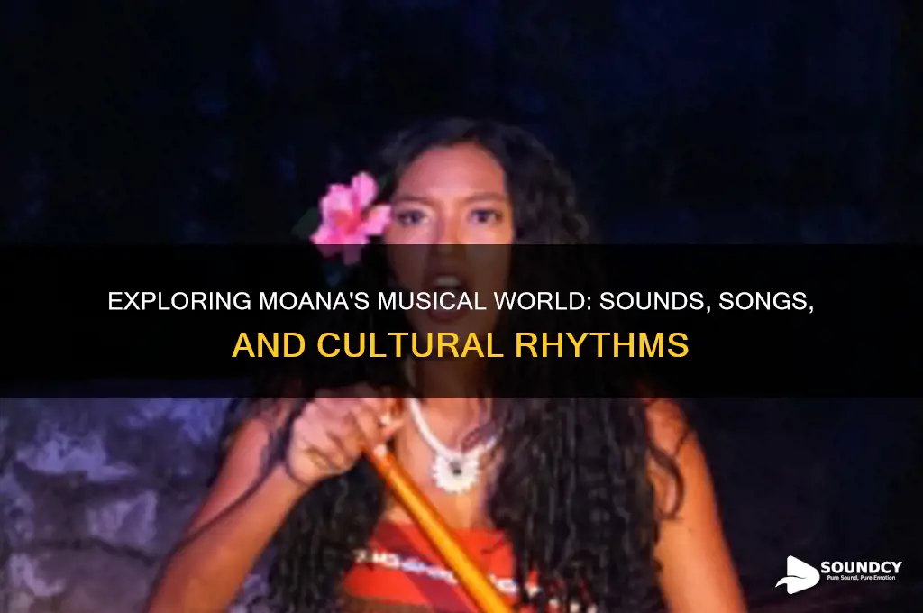 what sounds are in moana