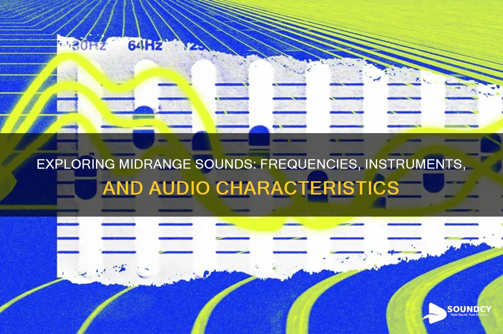 what sounds are tylically midrange