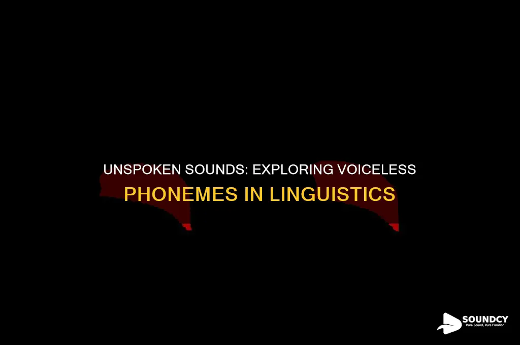 what sounds are voiceless linguistics