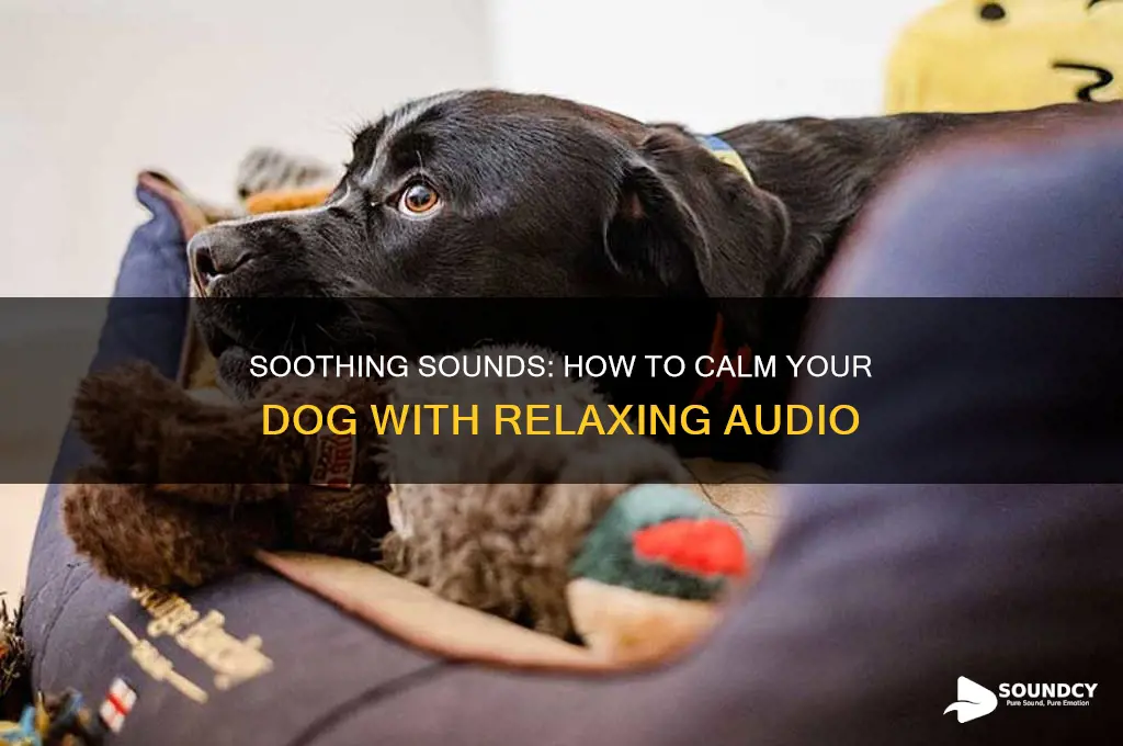 what sounds calm dogs down