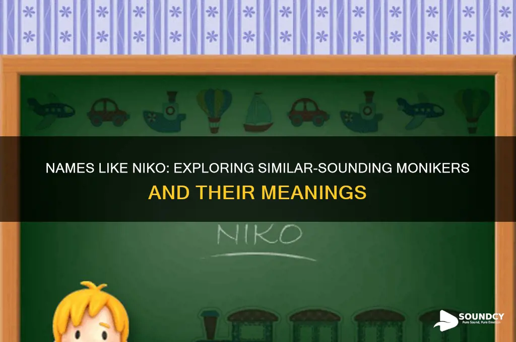 what sounds close to niko