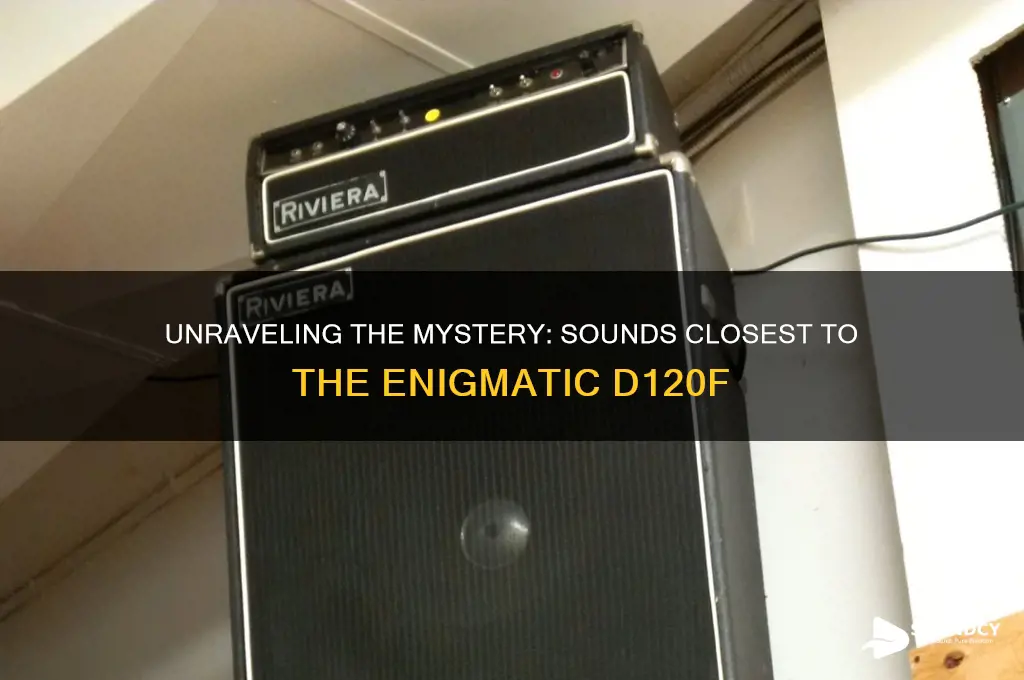 what sounds closes to d120f