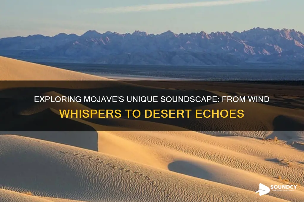 what sounds come with mojave