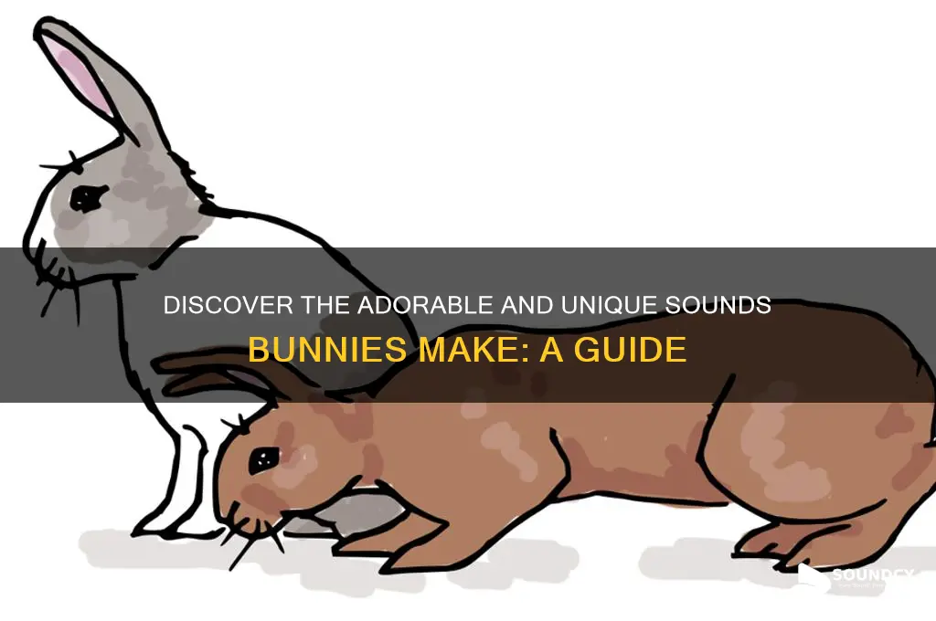 what sounds do bunny make