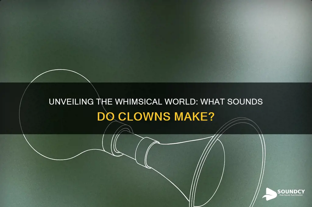 what sounds do clowns make