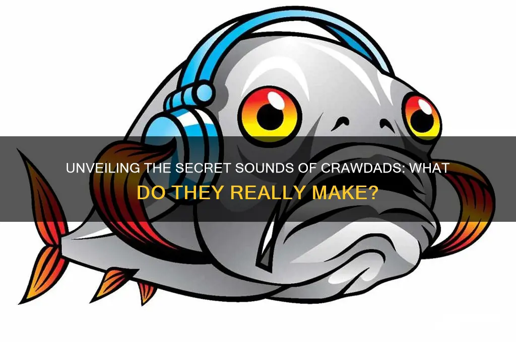 what sounds do crawdads make