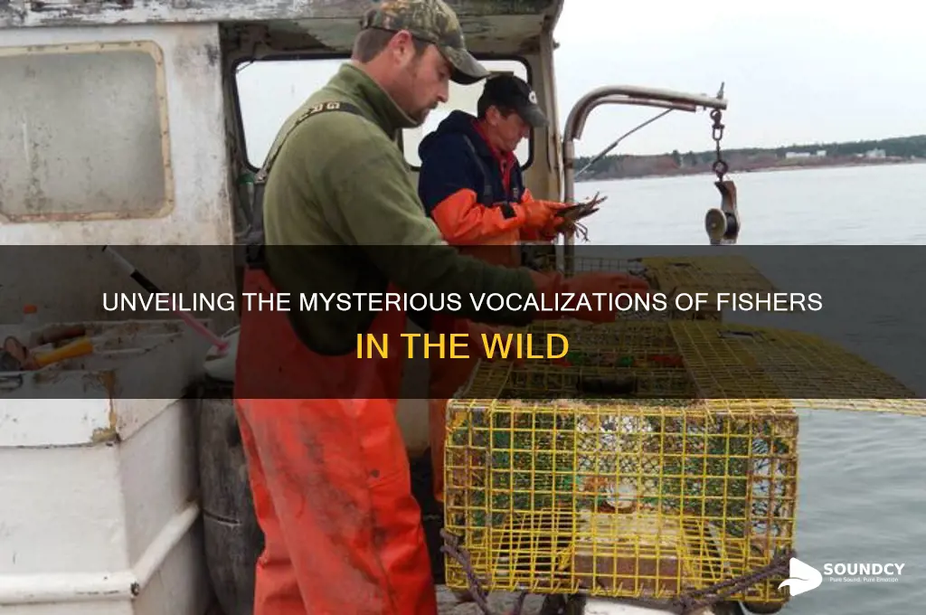 what sounds do fishers make