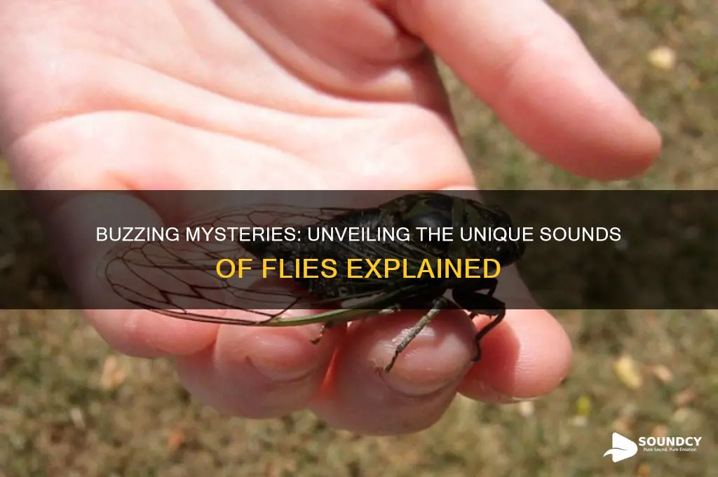 what sounds do flies make