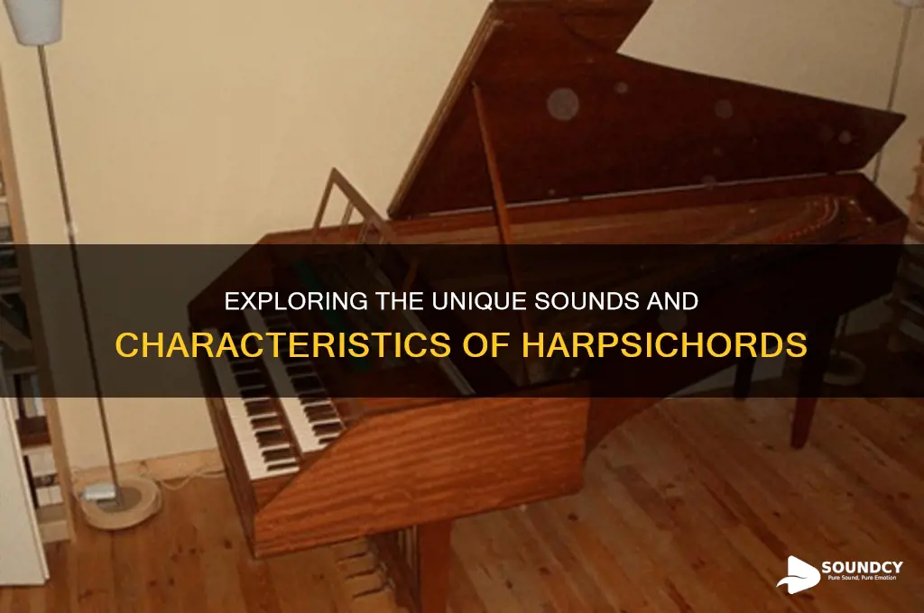what sounds do harpsichords make